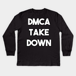 DMCA 1 Kids Long Sleeve T-Shirt